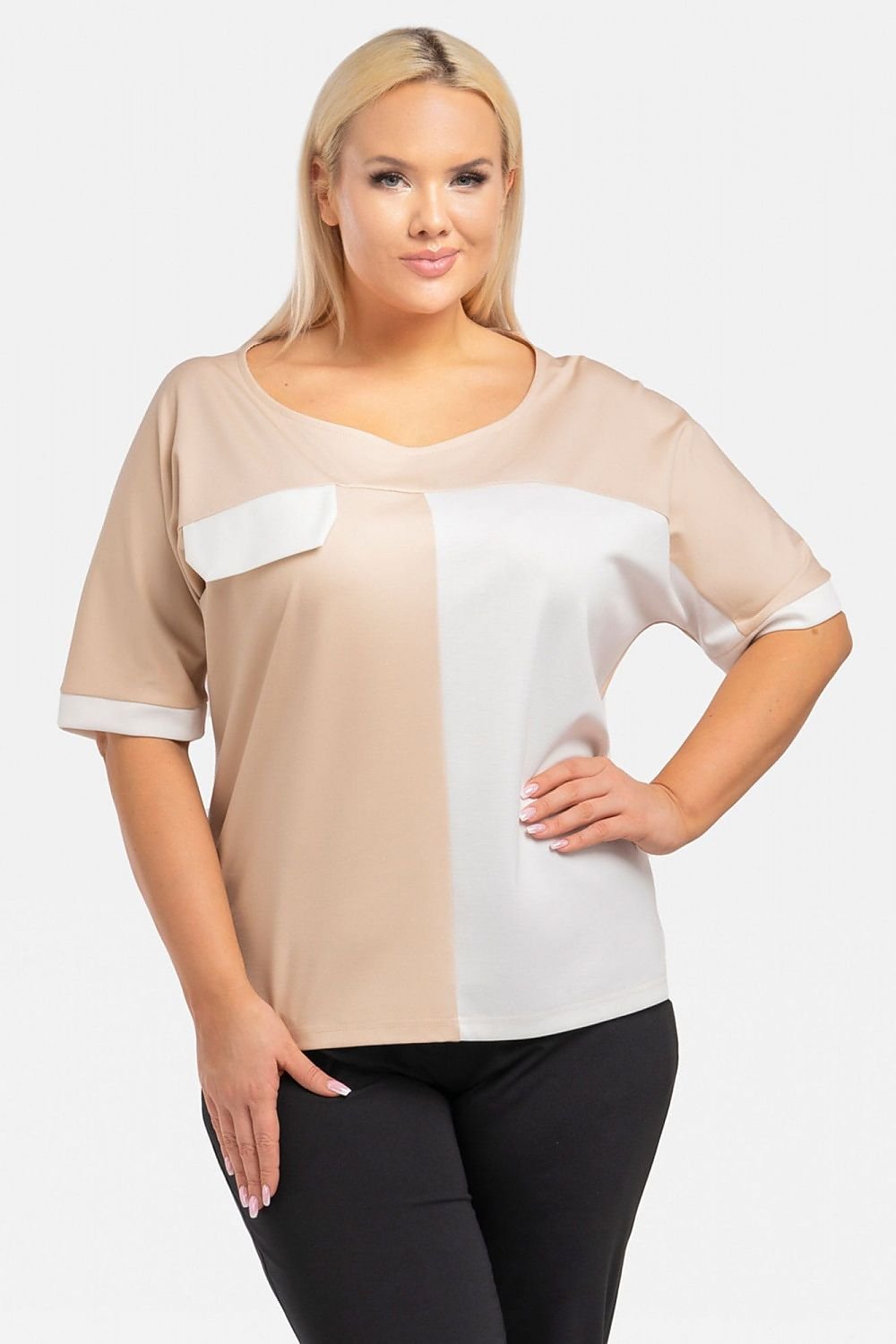 Plus size blouse