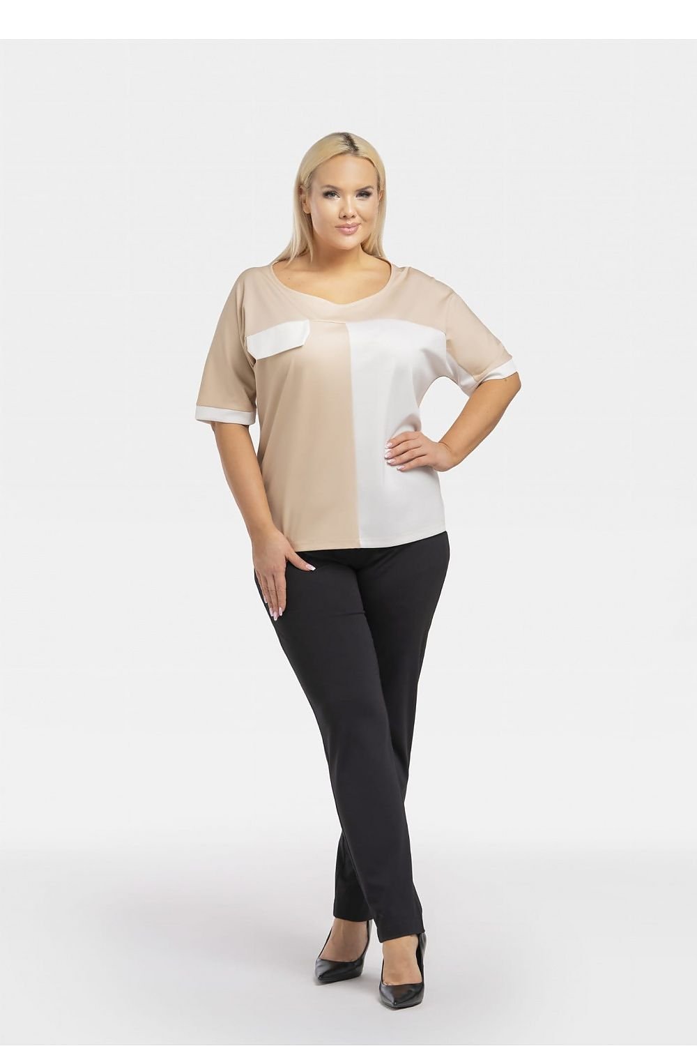 Plus size blouse