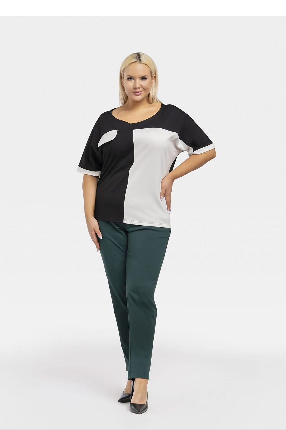 Plus size blouse