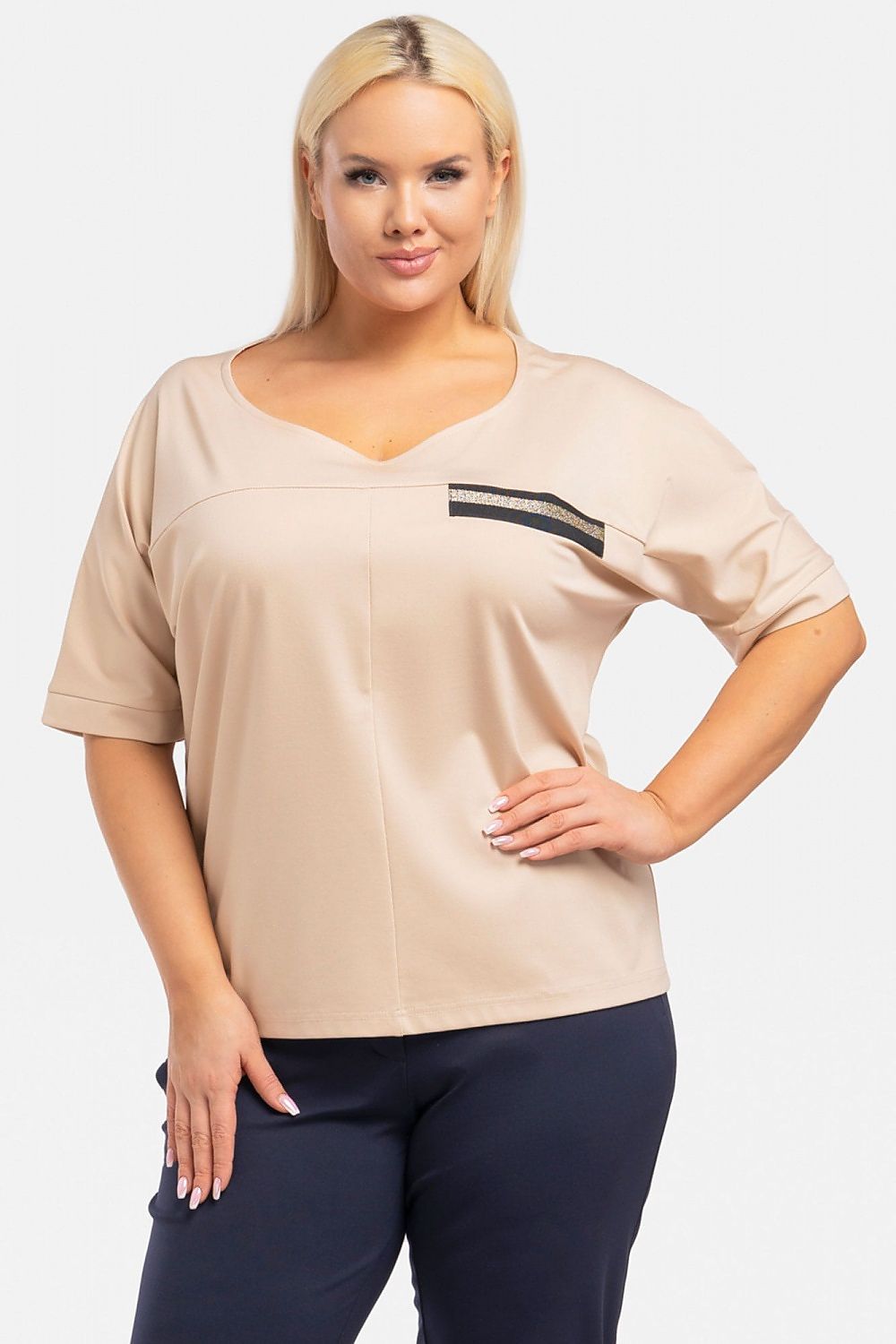 Plus size blouse