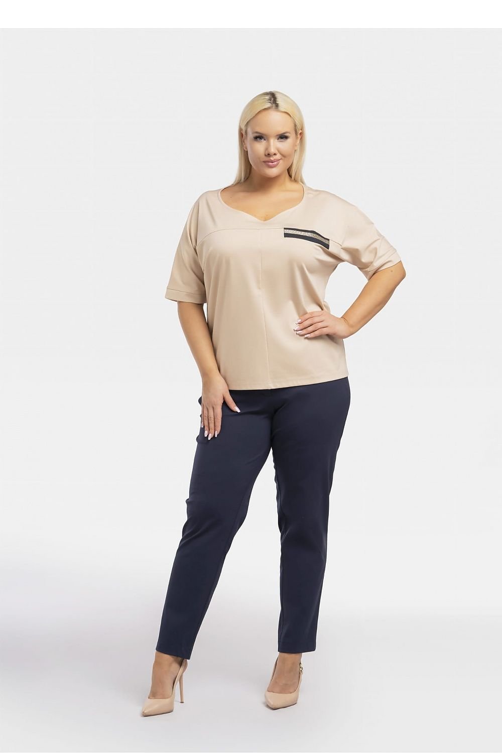 Plus size blouse