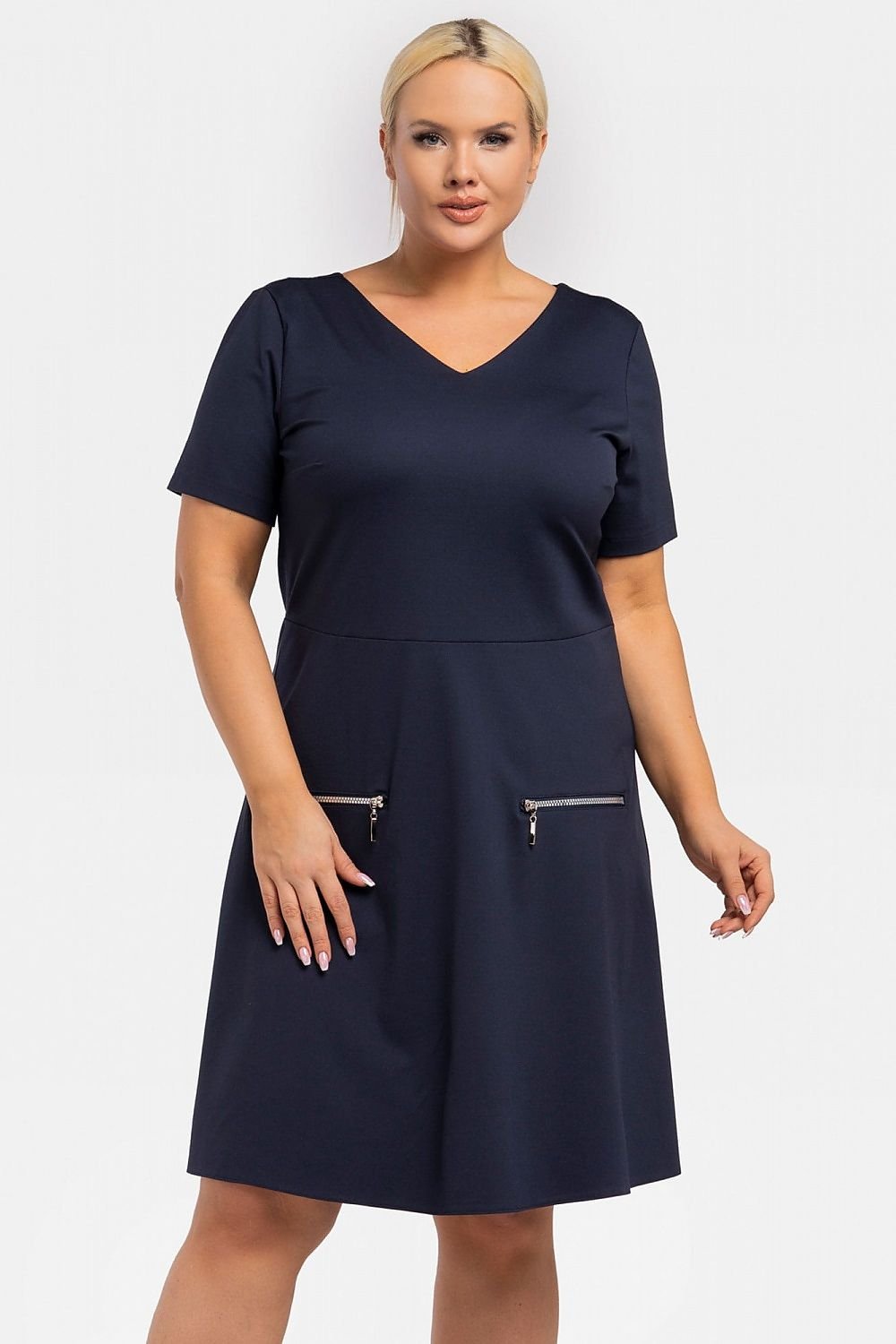 Plus size jurk