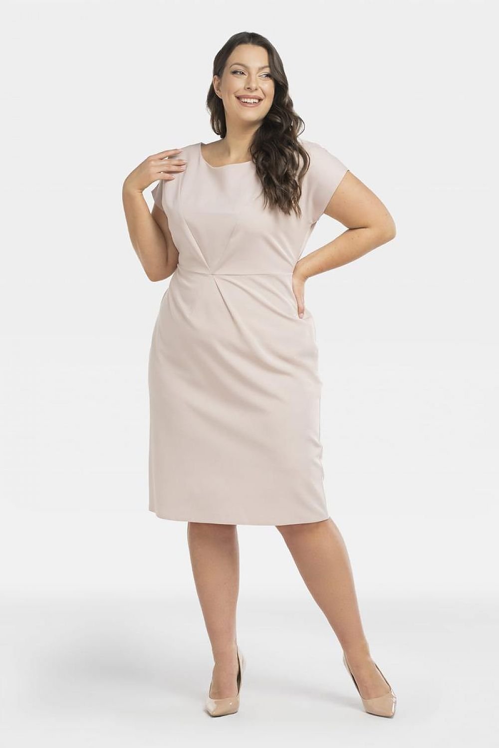 Plus size jurk