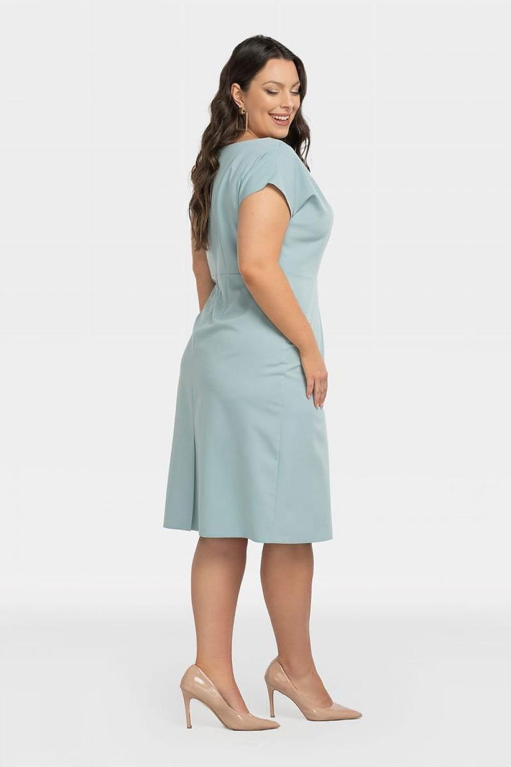 Plus size jurk