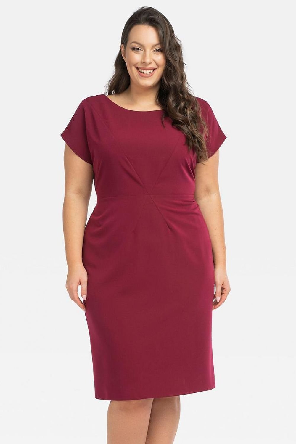 Plus size jurk