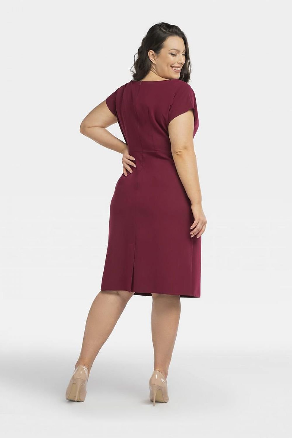 Plus size jurk