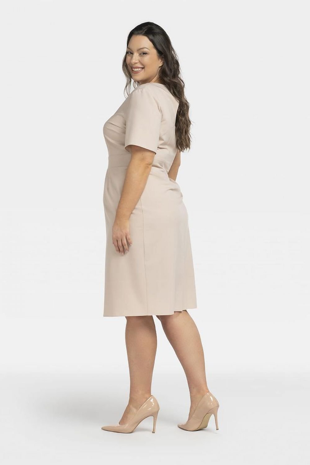 Plus size jurk