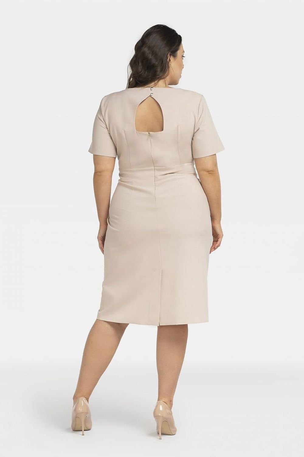 Plus size jurk