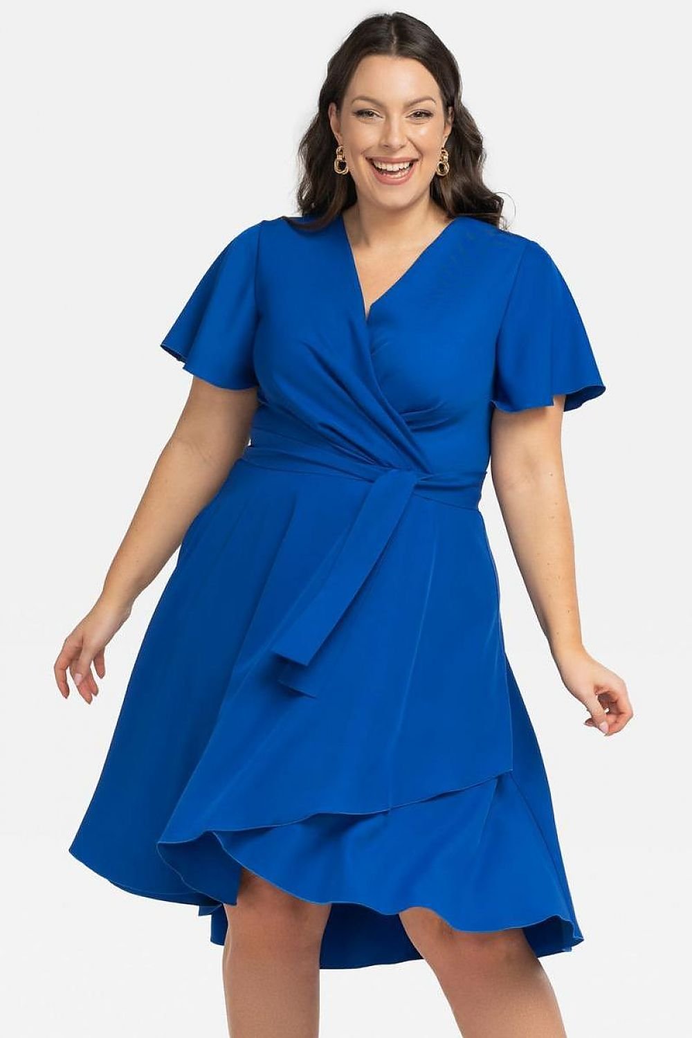 Plus size jurk