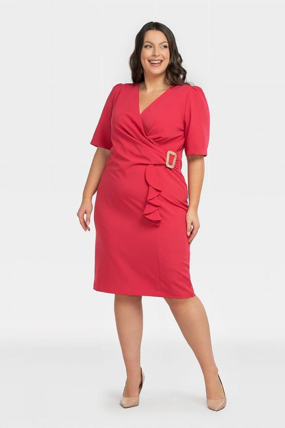 Plus size jurk