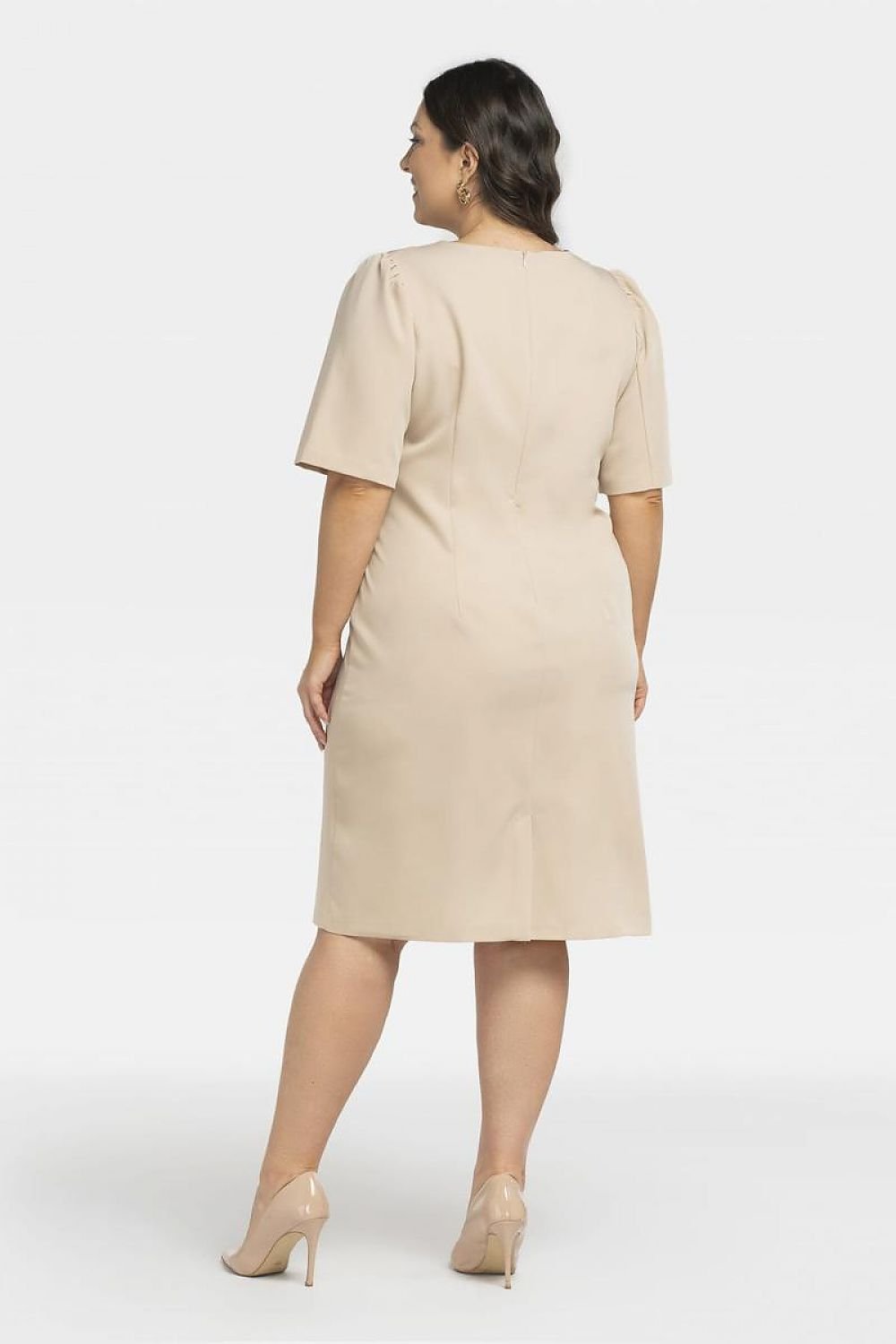 Plus size jurk