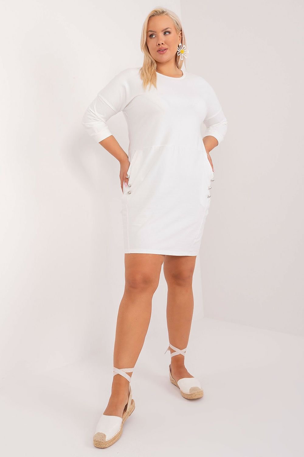 Plus size jurk