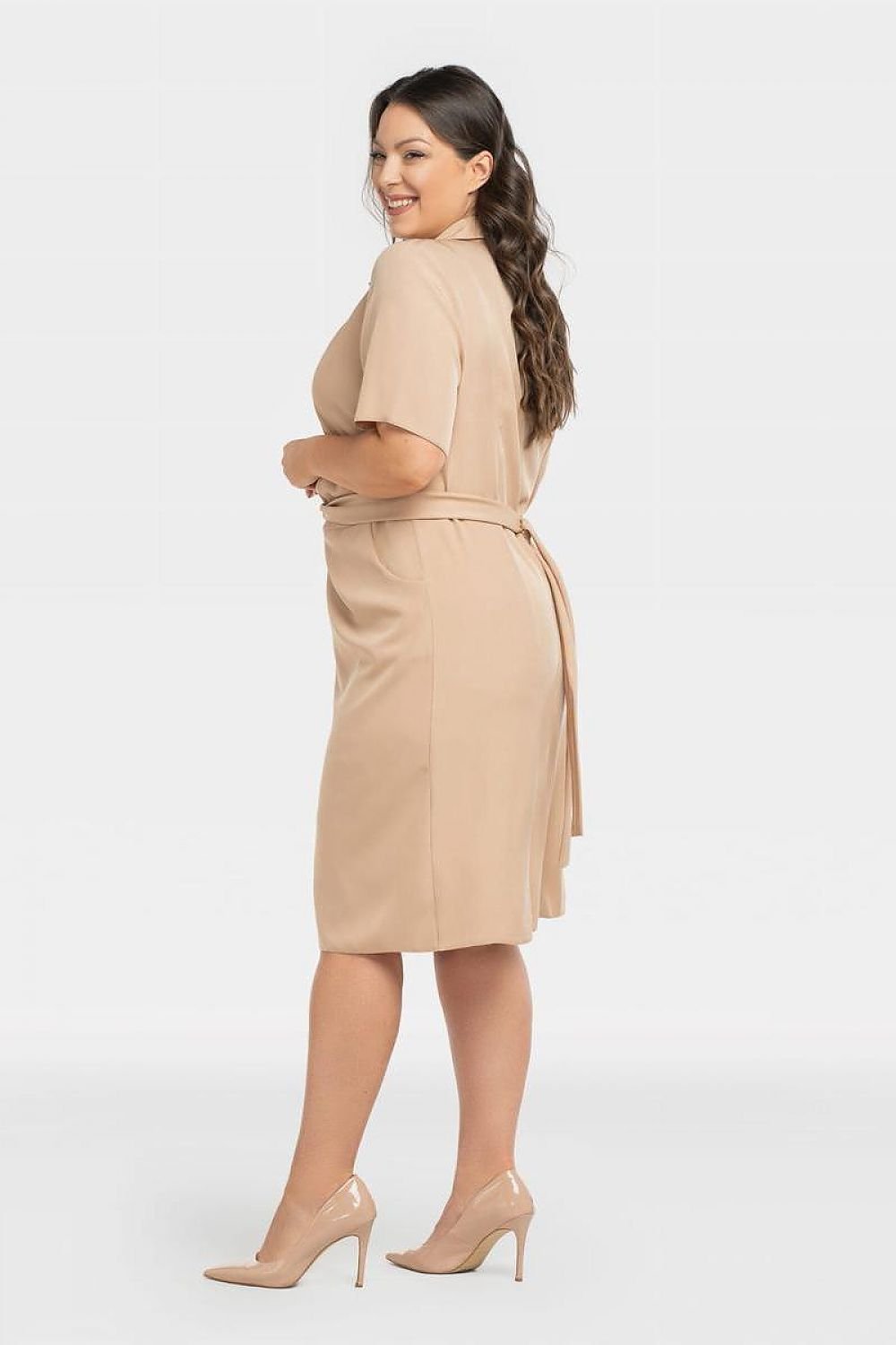 Plus size jurk