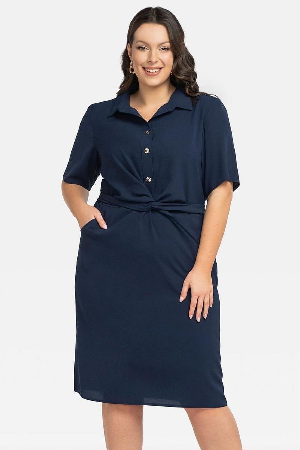 Plus size jurk