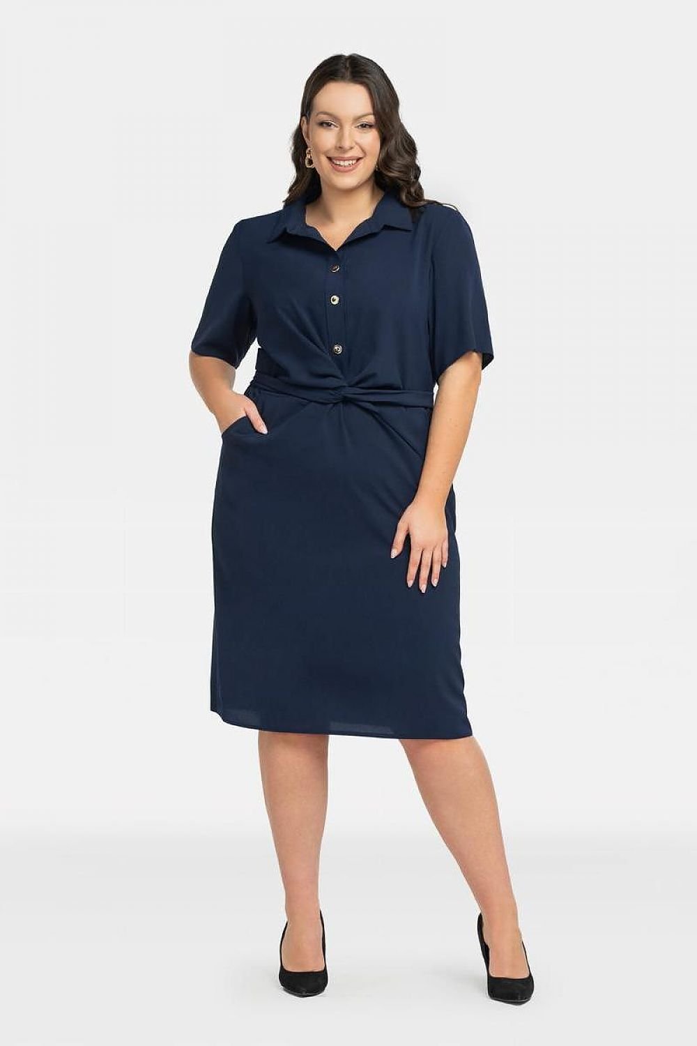 Plus size jurk