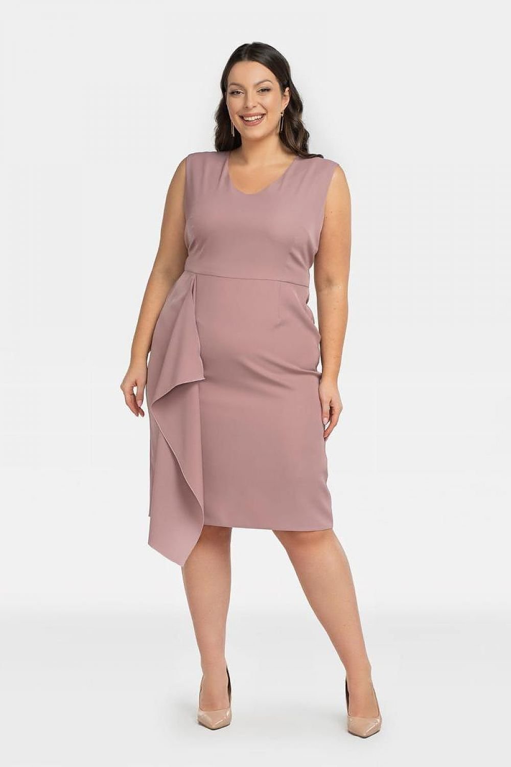 Plus size jurk