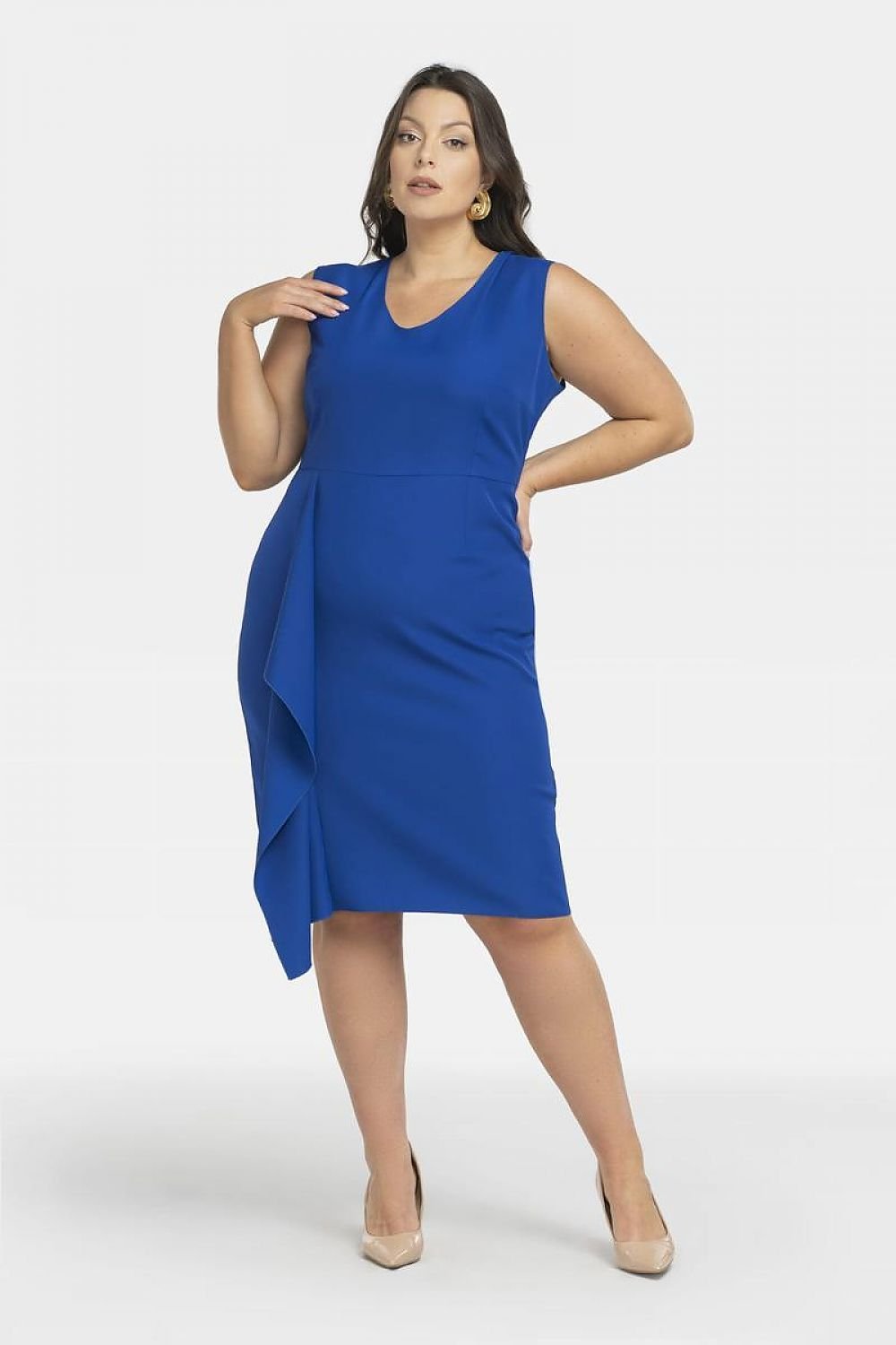 Plus size jurk