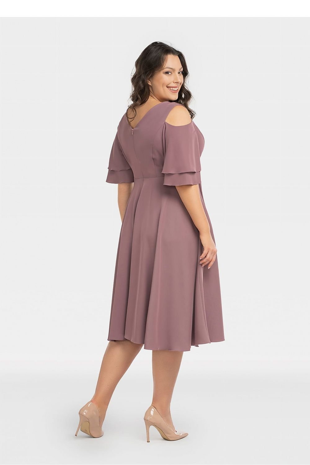 Plus size jurk